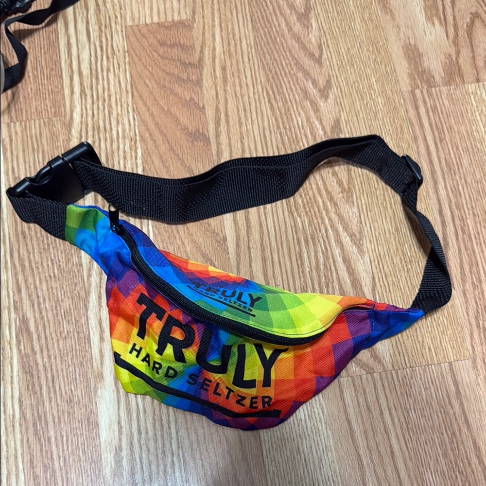 Truly tie dye fanny pack